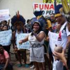 Urfolksprotester over hele Brasil